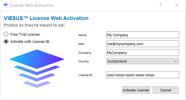 Company information form